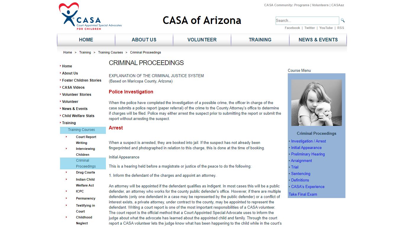 Criminal Proceedings - Arizona Judicial Branch
